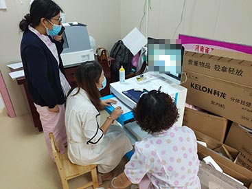 孕婦麻豆激情床戏视频儀測定需要做嗎會有輻射嗎建安區婦幼保健院GK-7000安裝使用更放心